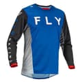 Miniatyrbild 1 av 2: Fly Mx Kinetic Fuel T-shirt Med Lång ärm Blå M Man