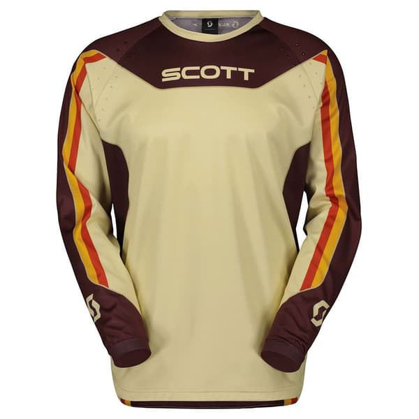Scott Evo Dirt Langærmet Trøje Beige S Mand