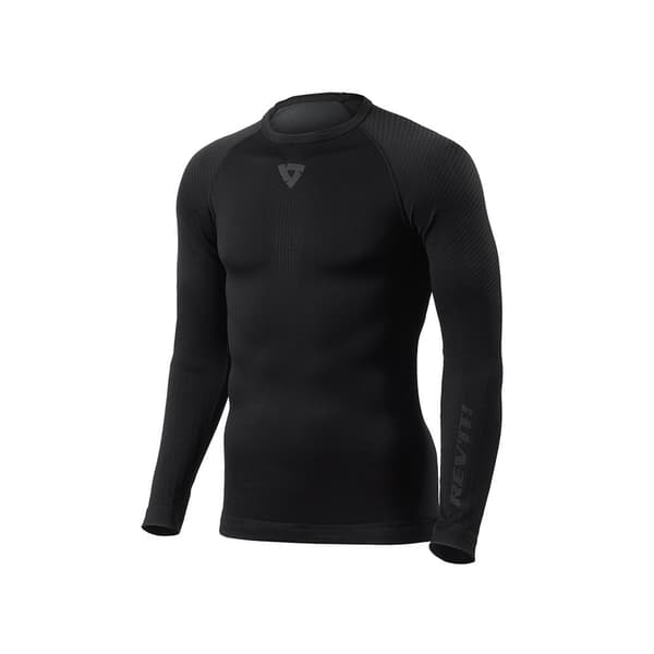 Revit Airborne 2 Langærmet Baselayer Sort M-L Mand