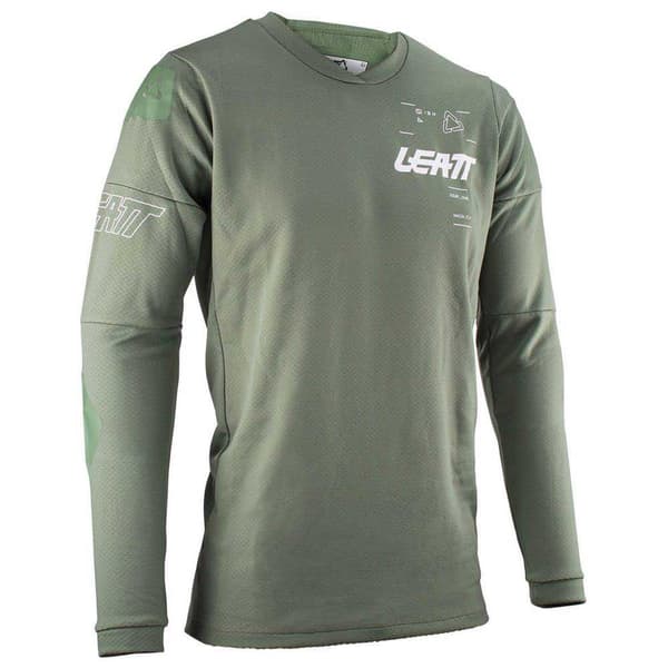 Leatt 4.5 T-shirt Med Lange ærmer Grøn M Mand