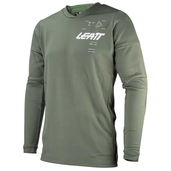 Leatt 4.5 T-shirt Med Lange ærmer Grøn M Mand