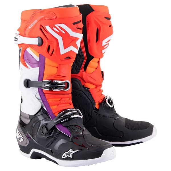 Alpinestars Tech 10 Stövlar Off-road Orange,Svart EU 47 Man