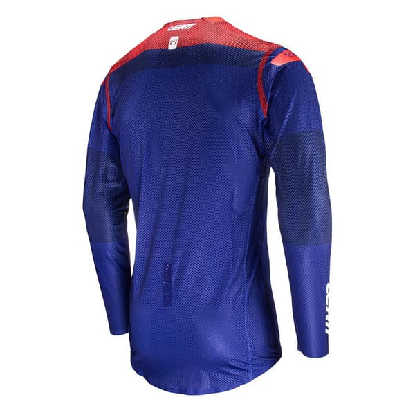 Leatt Moto 5.5 Ultraweld T-shirt Med Lange ærmer Blå XL Mand