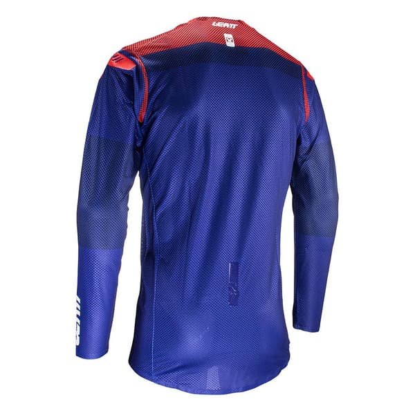 Leatt Moto 5.5 Ultraweld T-shirt Med Lange ærmer Blå XL Mand