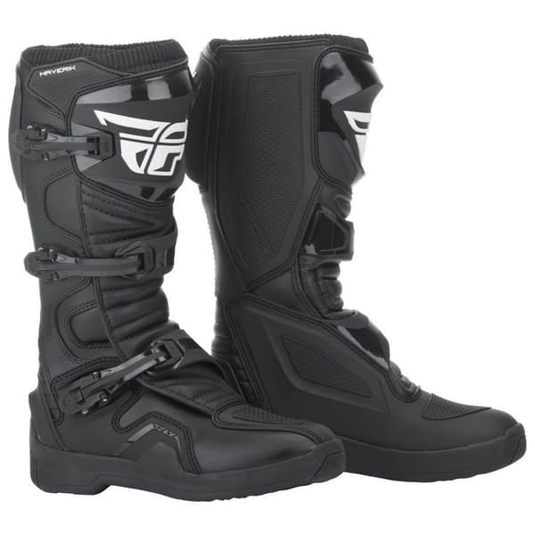 Fly Racing Maverik Offroad-støvler Sort EU 46 Mand