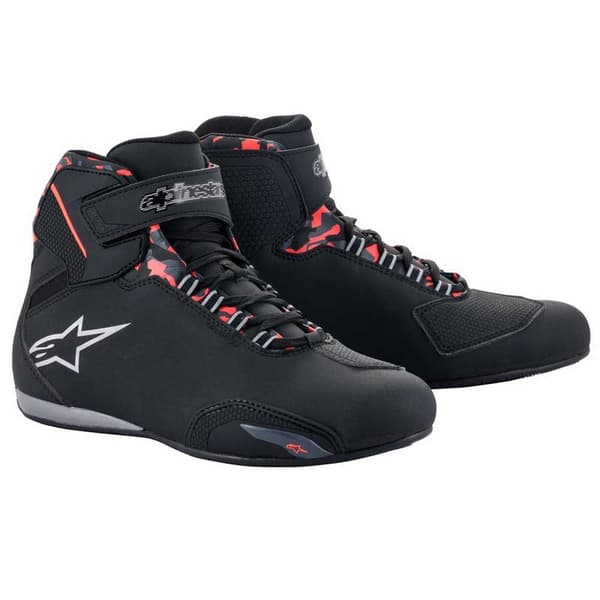 Alpinestars Sektor Wp Motorcykel-sko Sort EU 47 1/2 Mand