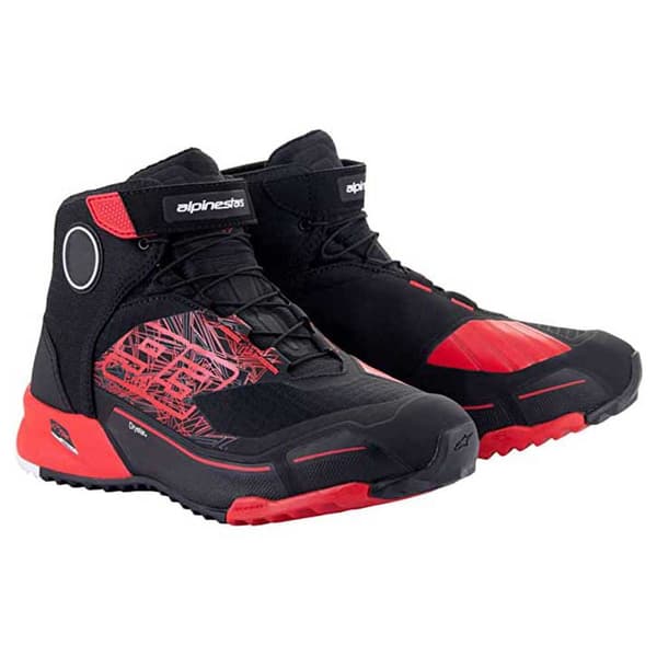 Alpinestars Mm93 Cr-x Drystar Riding Motorcykel-sko Rød,Sort EU 43 1/2 Mand