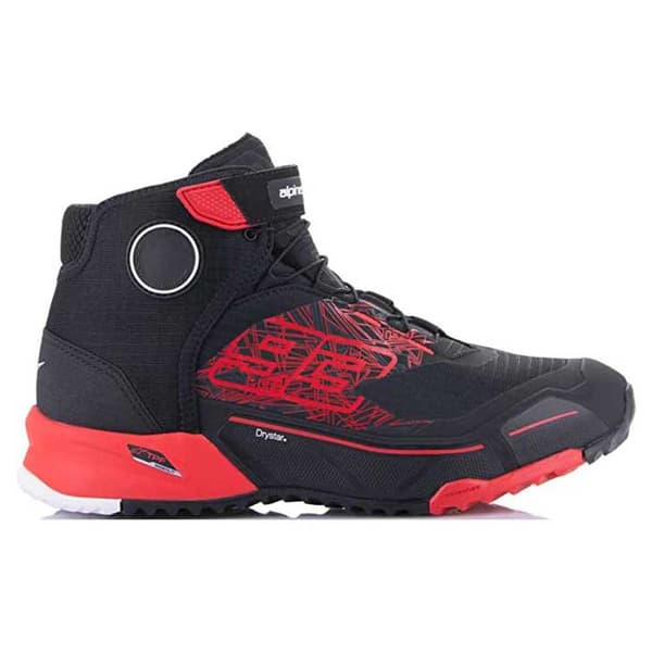 Alpinestars Mm93 Cr-x Drystar Riding Motorcykel-sko Rød,Sort EU 43 1/2 Mand