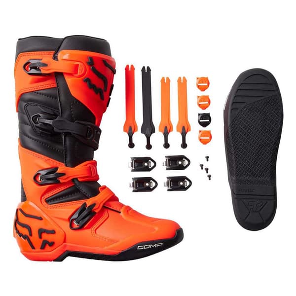 Fox Racing Mx Comp Off-road Saappaat Oranssi EU 49 Mies