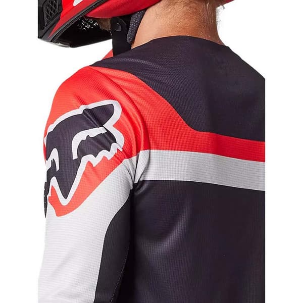 Fox Racing Mx Flexair Efekt Långärmad Trikå Röd L Man