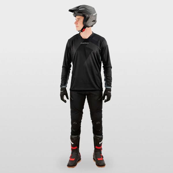 Hebo Tech Langærmet Trøje Sort XL Mand