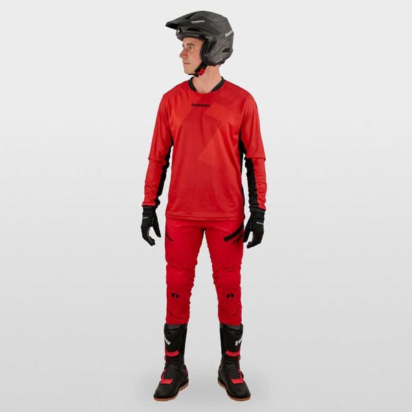 Hebo Tech Långärmad Trikå Röd L Man