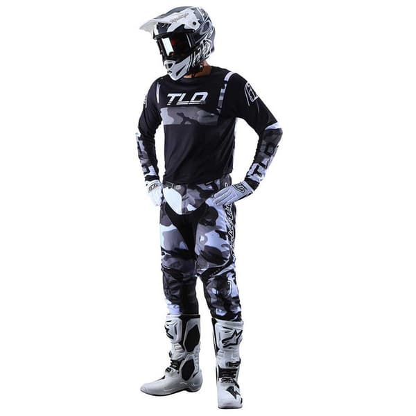 Troy Lee Designs Gp Brazen T-shirt Med Lång ärm Svart L Man