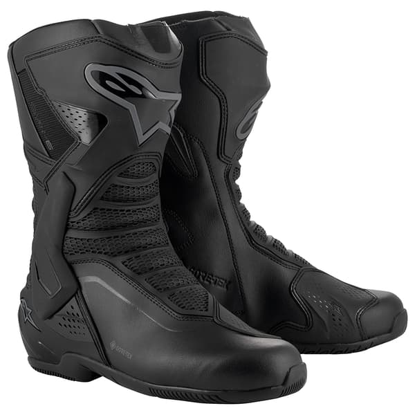 Alpinestars Smx-6 V3 Gore-tex Racingstövlar Svart EU 45 Man