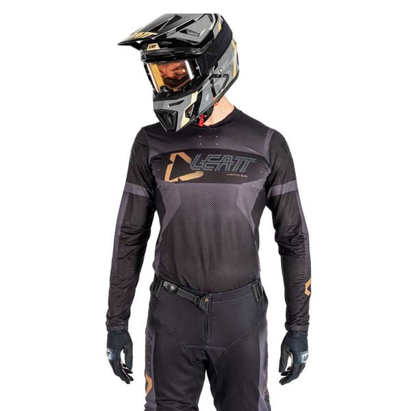 Leatt 5.5 Ultraweld T-shirt Med Lång ärm Svart M Man