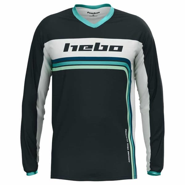 Hebo Pro Retro Långärmad Trikå Grönt M Man