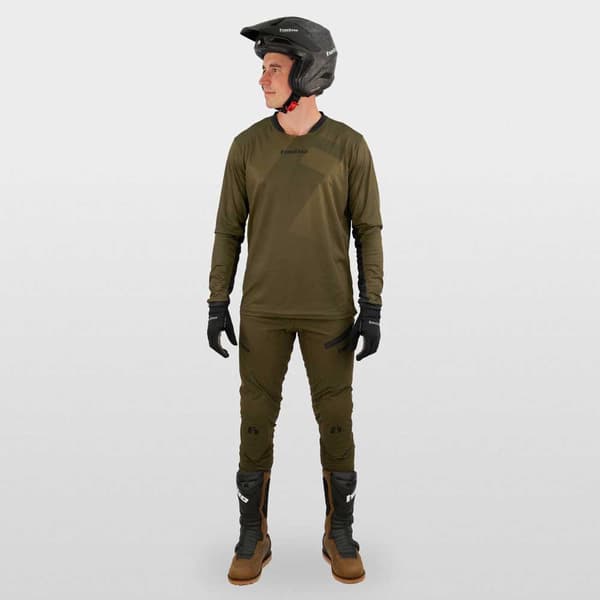 Hebo Tech Långärmad Trikå Grönt L Man