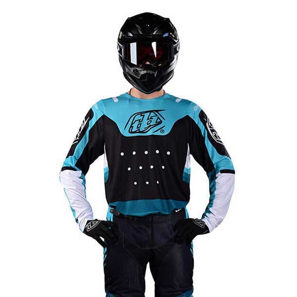Troy Lee Designs Gp Pro Air Apex T-shirt Med Lång ärm Blå XL Man