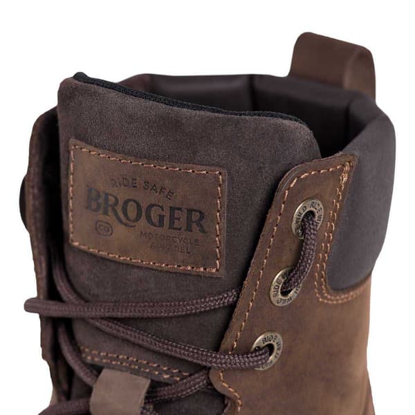 Broger Alaska Ii Vintage Moottoripyöräsaappaat Ruskea EU 38 Mies