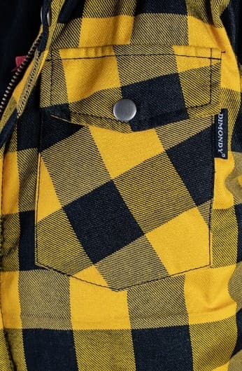 FLANELL PREMIUM CE 17092:2020 YELLOW WATERPROOF MC SKJORTA - MCV