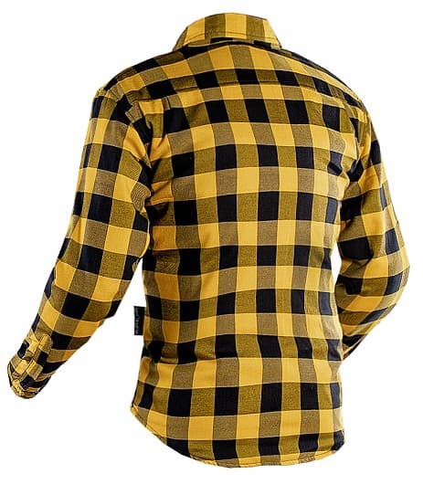 FLANELL PREMIUM CE 17092:2020 YELLOW WATERPROOF MC SKJORTA - MCV