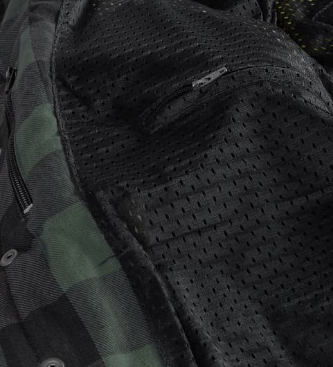 KEVLARSKJORTA GREEN ARMY CE 17092:2020 FLANELL MC SKJORTA - MCV DS5