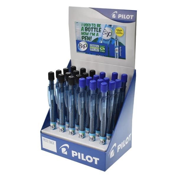 Pilot B2P-kuglepen (pakke med 24 stk.) Clear One Size