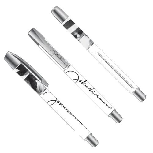 John Lennon Portrait Gel Pen Grey/White One Size