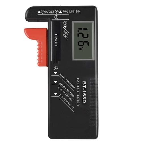 Batteritester / Batteriprøver - Test batteriene dine