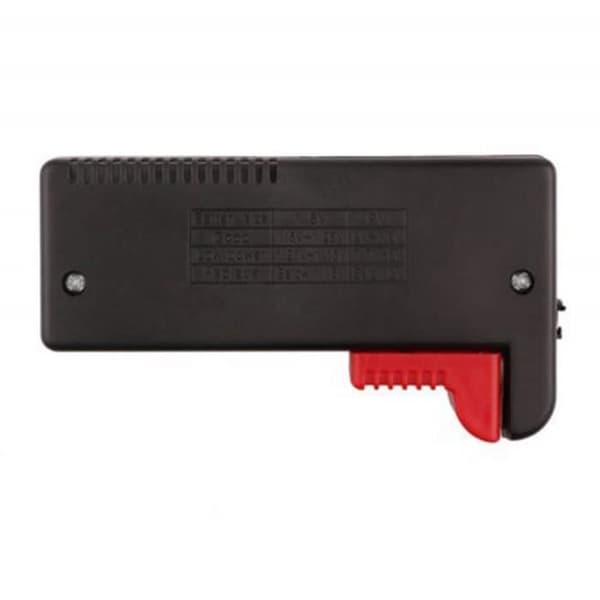 Batteritestare, Digital knappcellsbatteritestare, knappbatteritestare, för AA, AAA, C, D, PP3, 9V, 1.5V19 batterier