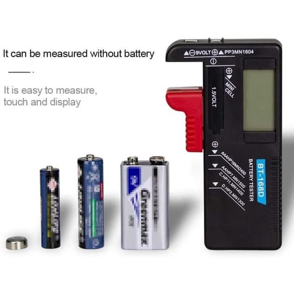 Digital batteritestare Spänning Batterikapacitetstestare BT168D Batteritestare 332 Batterikapacitetstestare