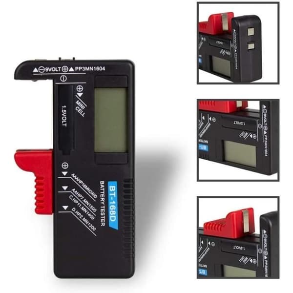 Digital batteritestare Spänning Batterikapacitetstestare BT168D Batteritestare 332 Batterikapacitetstestare