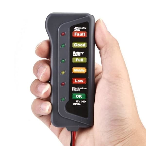 12V bilbatteritestare, 12V bilmotorcykelbatteribelastningstestare, alternativ startkontroll, 399