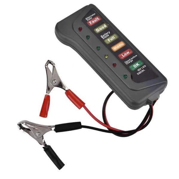 12V bilbatteritestare, 12V bilmotorcykelbatteribelastningstestare, alternativ startkontroll, 399