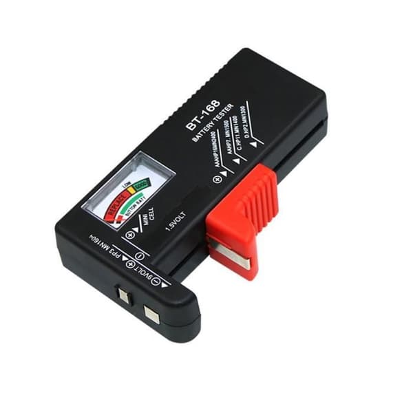 Digital Batteritestare Detektor Kapacitet Diagnostikverktyg Spänningskontroll BT-168D
