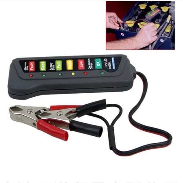 BATTERI TESTER - Xcsource 12V Battery Alternator Tester Verification Test Condition Charge Level Batt.