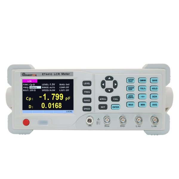 ET4410-sarjan pöytätietokoneen digitaalinen siltatesteri LCR-mittari Kapasitanssivastus Impedanssi-induktanssimittaus LCR-silta-LCR-mittari