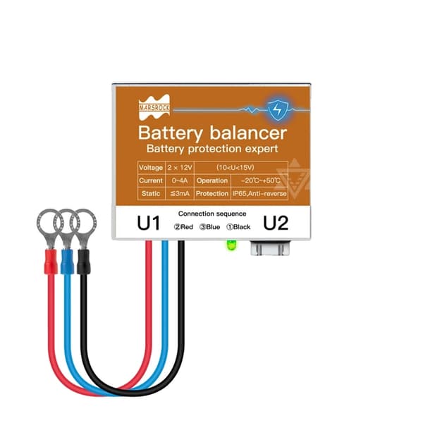 Batteriudligner, Bluetooth-indstilling, IP65-beskyttelse, 1 stk 1PCS