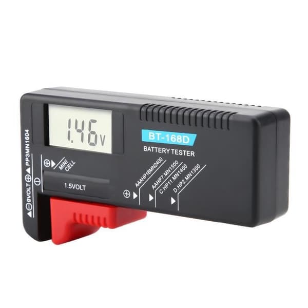 Batteritestare - Generisk - BT-168D - Universal - Analog display - Kompakt