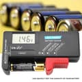 Miniatyrbild 1 av 4: Batteritestare - Generisk - BT-168D - Universal - Analog display - Kompakt