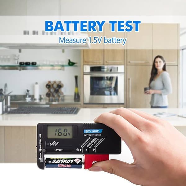 Batteritestare - BT-168D - Digital - LCD - Kompakt - Hög Precision