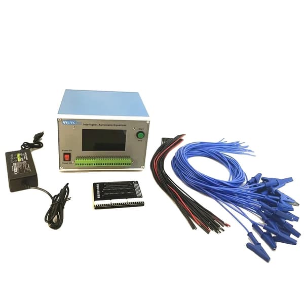 Li-ion/Lifepo4 Battericelle Balanceringsmaskine, 2-24S Kapacitet, Præcisionsspændingsmåling,24S 4A 16awg kabel