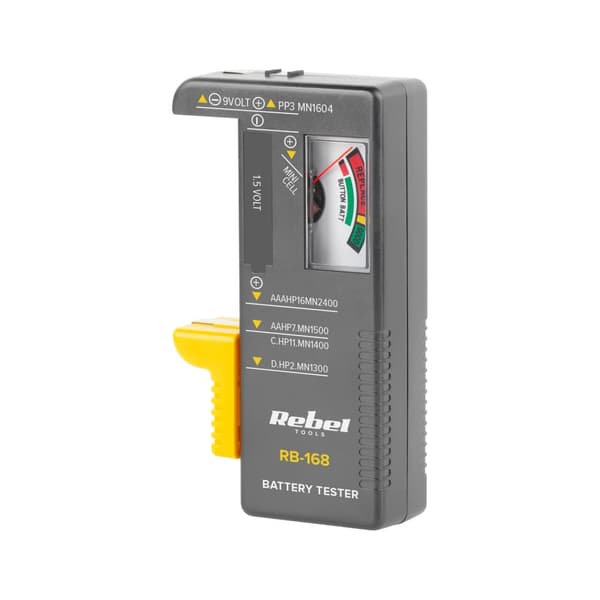 Rebel Tools RB-168 Batteritestare Voltmeter