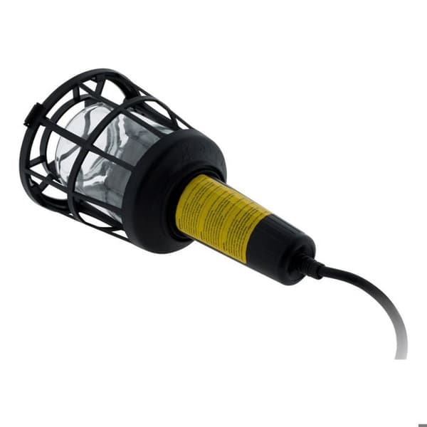 Baladeuse plastikkabel 60W E27 utan glödlampa 5m - Svart - Zenitech