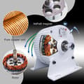 Miniatyrbillede 5 af 8: 300W 12V 24V Lav RPM NdFeb PMG Vindmøllegenerator - Gør-det-selv Horisontal Vindmølle