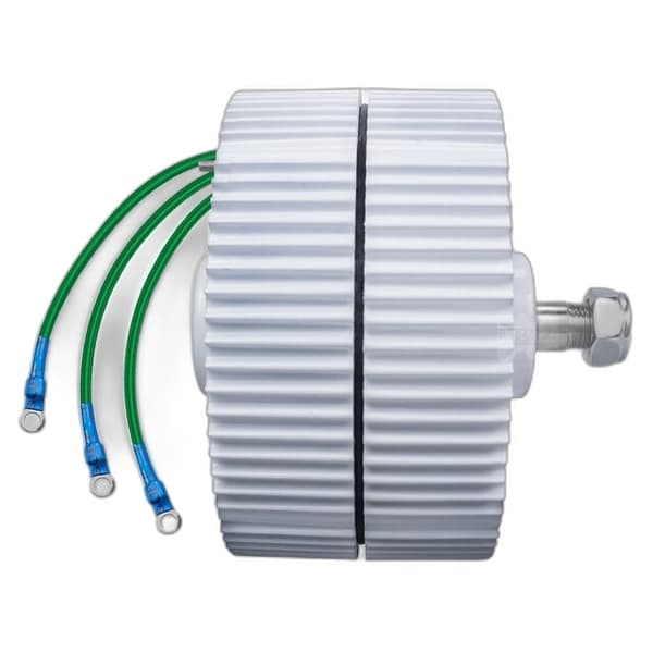 300W 12V 24V Lav RPM NdFeb PMG Vindmøllegenerator - Gør-det-selv Horisontal Vindmølle