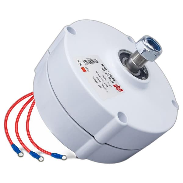 100W 12V 24V Lågvarv NdFeb PMG Vindturbingenerator - DIY Horisontell Vindkvarn