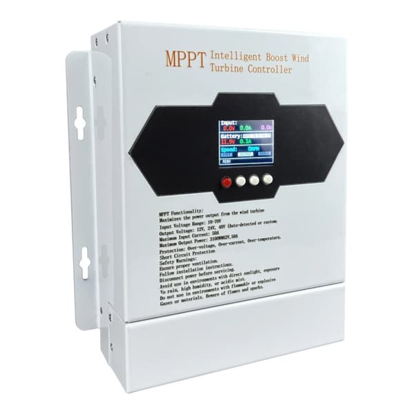 MPPT Vindkraft Opladercontroller, 3100W Udgivelse, 50A Maksimal Indgangsstrøm,12V24V48V