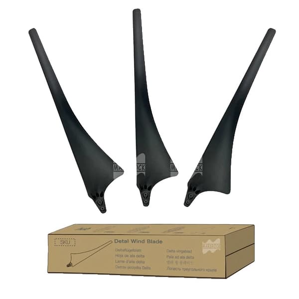 Vindmølle generator, kulfiberblade med høj styrke, horisontale vindmølle tilbehør., 3 Blade, Blade-3DBK