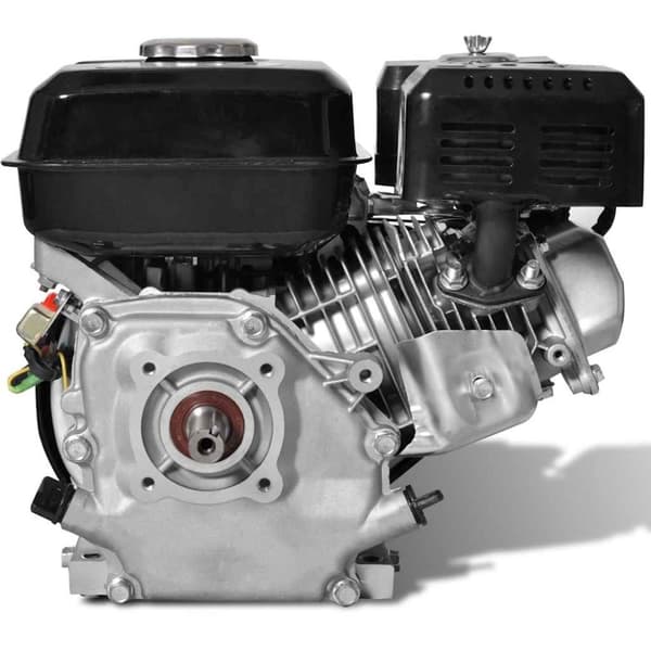 vidaXL Bensinmotor 6.5 HK 48 kW svart